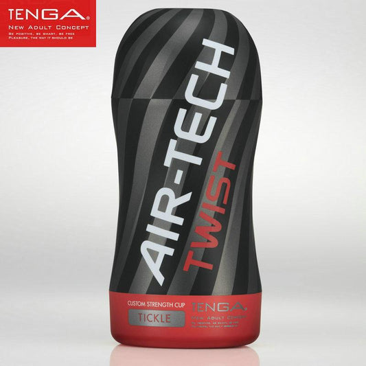 TENGA AIR-TECH TWIST Male Masturbator with adjustable suction and vacuum cup design for intense, customizable pleasure.