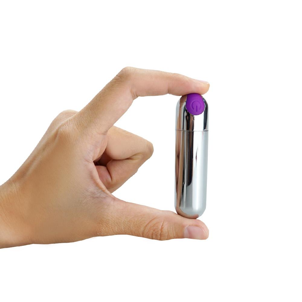 Powerful Mini Bullet Vibrator for Beginners - Waterproof, 10 Speeds, Clitoral Stimulation