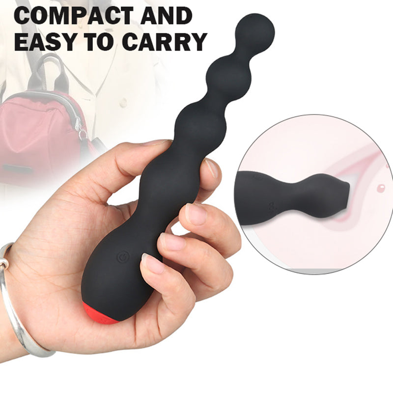 Waterproof prostate exercise vibrator for enhanced male stimulation and anal play.