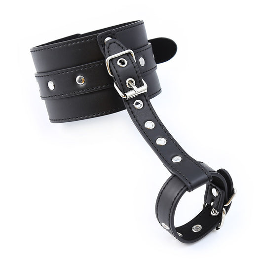 Premium leather cuffs for hand and foot restraint play