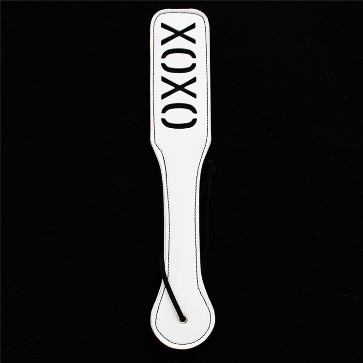 XOXO Leather Hand Pat for BDSM play and couple’s sensual flirting
