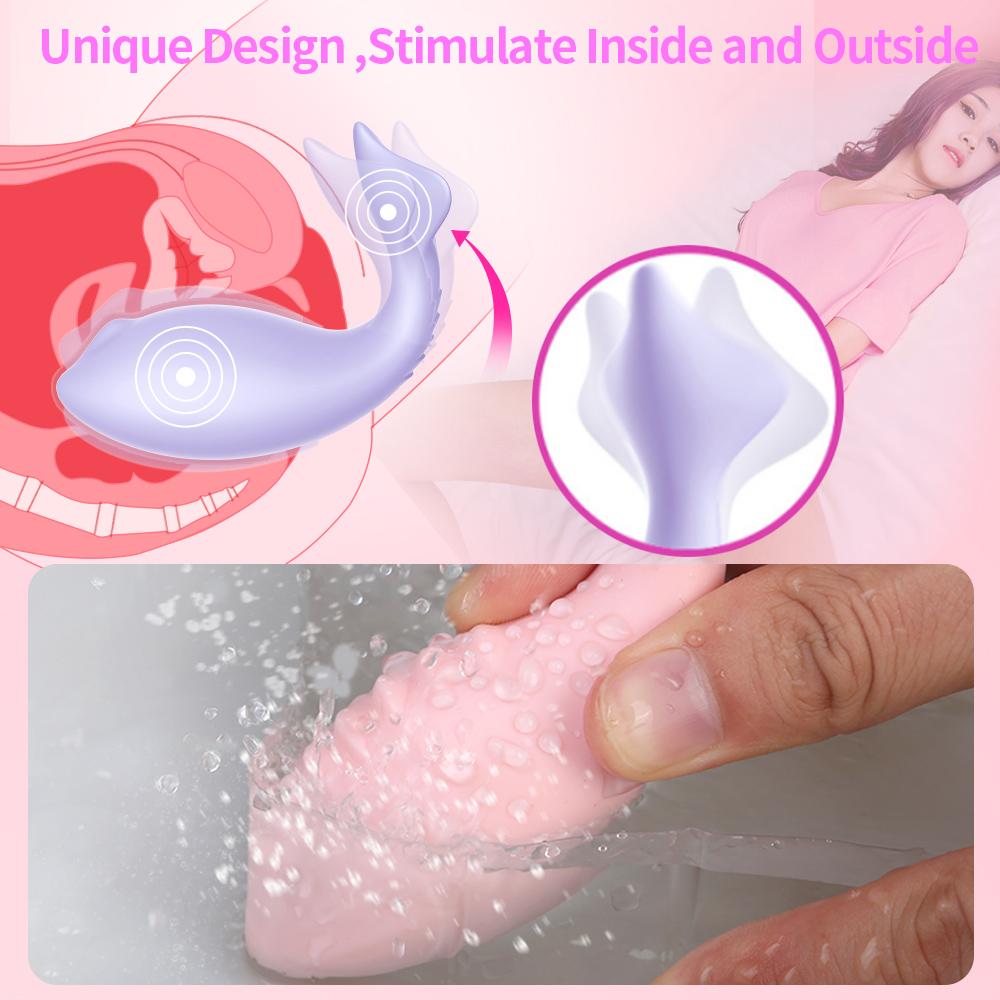  Silicone Multi-Mode Wireless Bullet Vibrator for Women