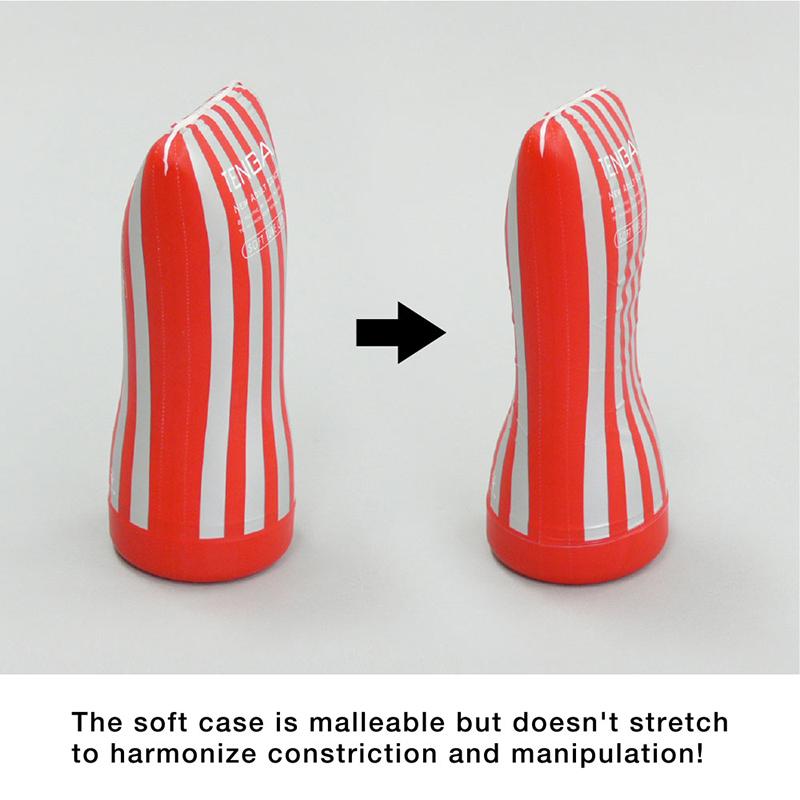 TENGA Silicone Realistic Vagina Masturbator for Men – Standard Edition with textured interior for enhanced stimulation.