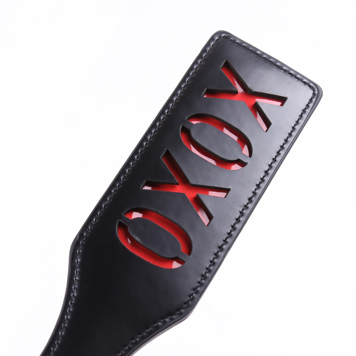 XOXO Leather Hand Pat for BDSM play and couple’s sensual flirting
