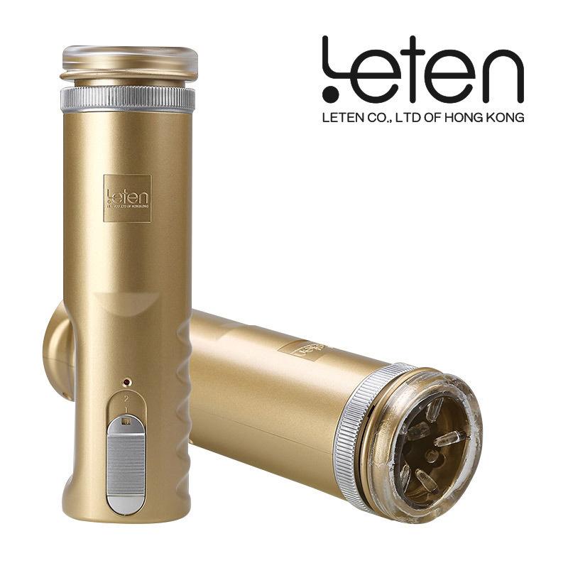 Leten Piston Retractable Thrusting Sex Toy for Men with customizable speed settings for a realistic experience.