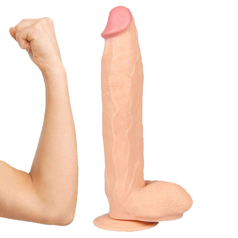 Long G-Spot vibrator with realistic penis design, offering powerful vibration and precise stimulation for intense pleasure.