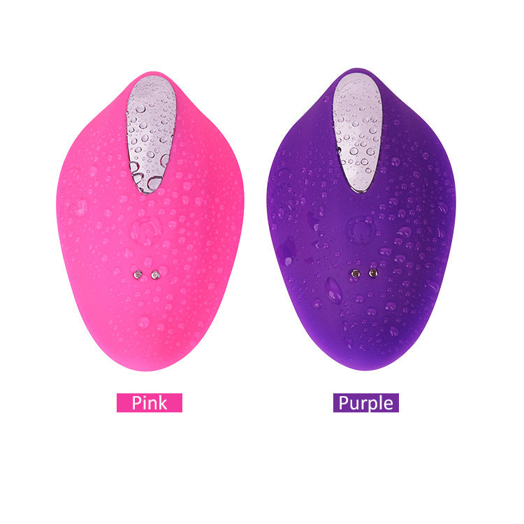 Invisible wearable vibrating egg for clitoral and G-spot stimulation