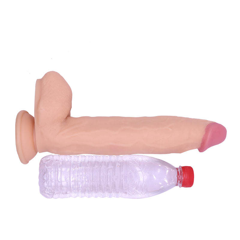 Long G-Spot vibrator with realistic penis design, offering powerful vibration and precise stimulation for intense pleasure.