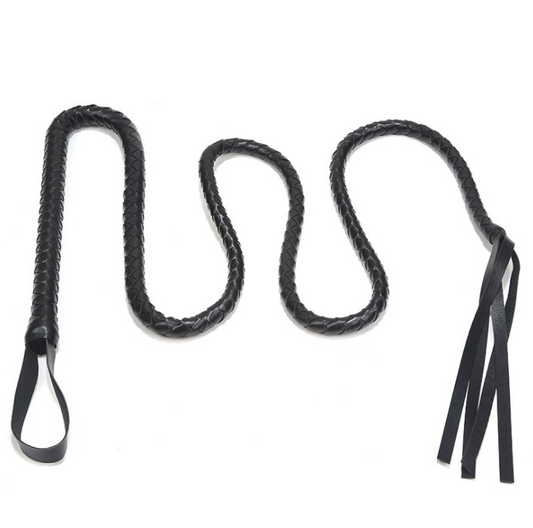 PU leather scattered whips knout for erotic BDSM play, designed for teasing, flirting, and sensual sensation