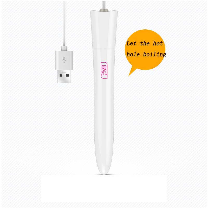 USB Male Masturbator Heater with soft silicone artificial vagina and USB-powered heating function for realistic pleasure.