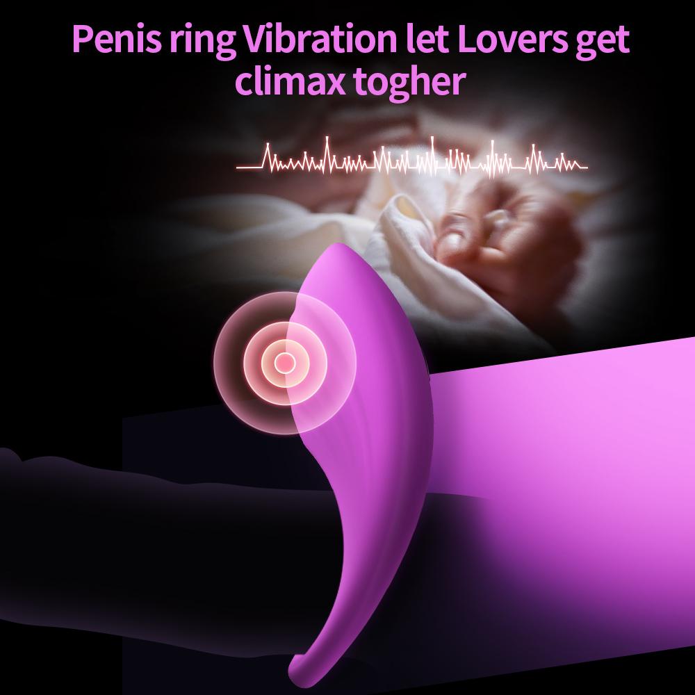 Couples toy with clitoral, G-spot, and penis stimulation – perfect for mutual pleasure