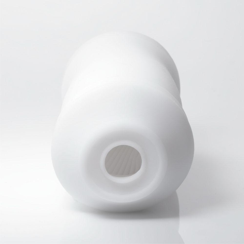 Realistic internal design of TENGA 3D Module Silicone Male Masturbator, offering dynamic stimulation for men.