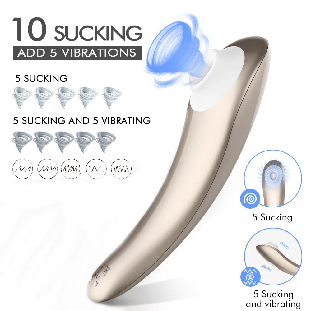 Clit Nipple Sucker – Licking & Sucking Vibrator for Women