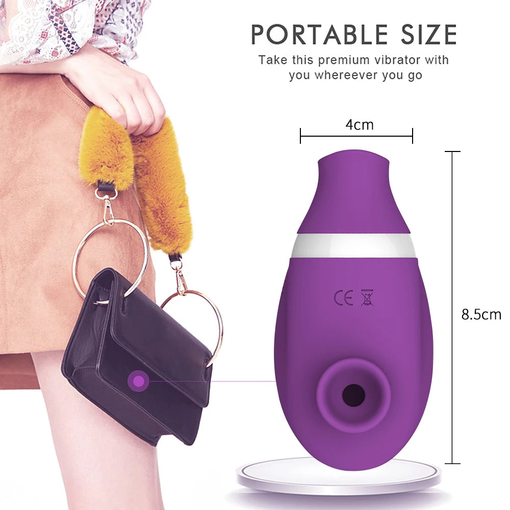 Rechargeable, waterproof vibrator for women with clitoral, vaginal, and nipple stimulation