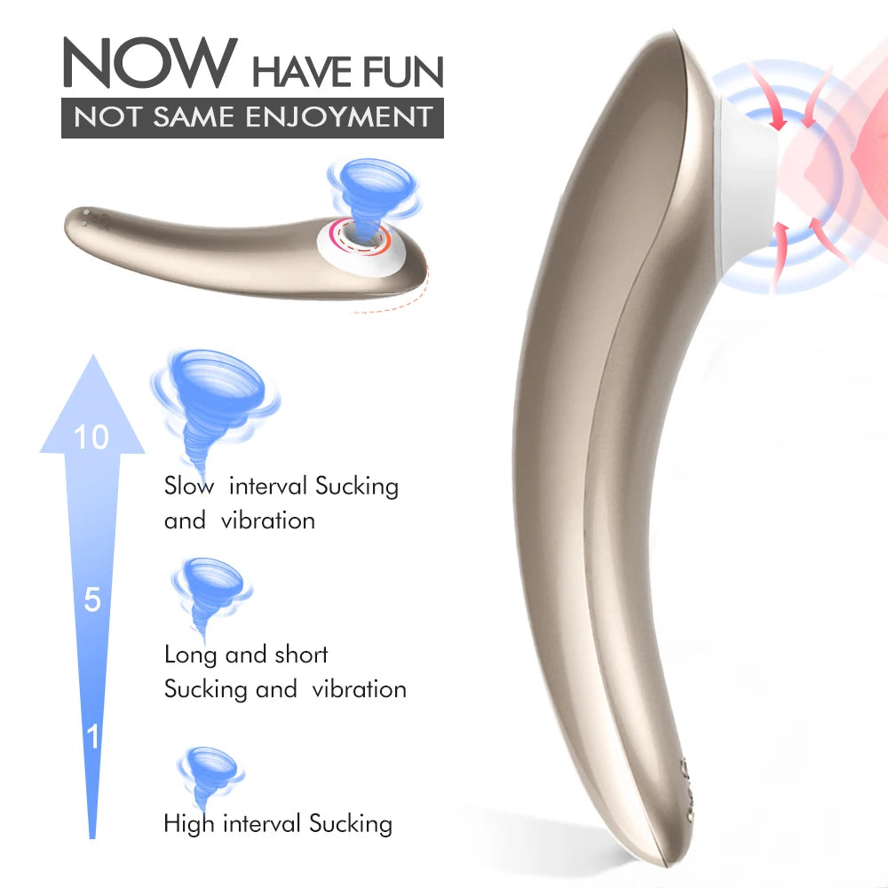 Oral Tongue-Licking and Nipple Stimulator for Women