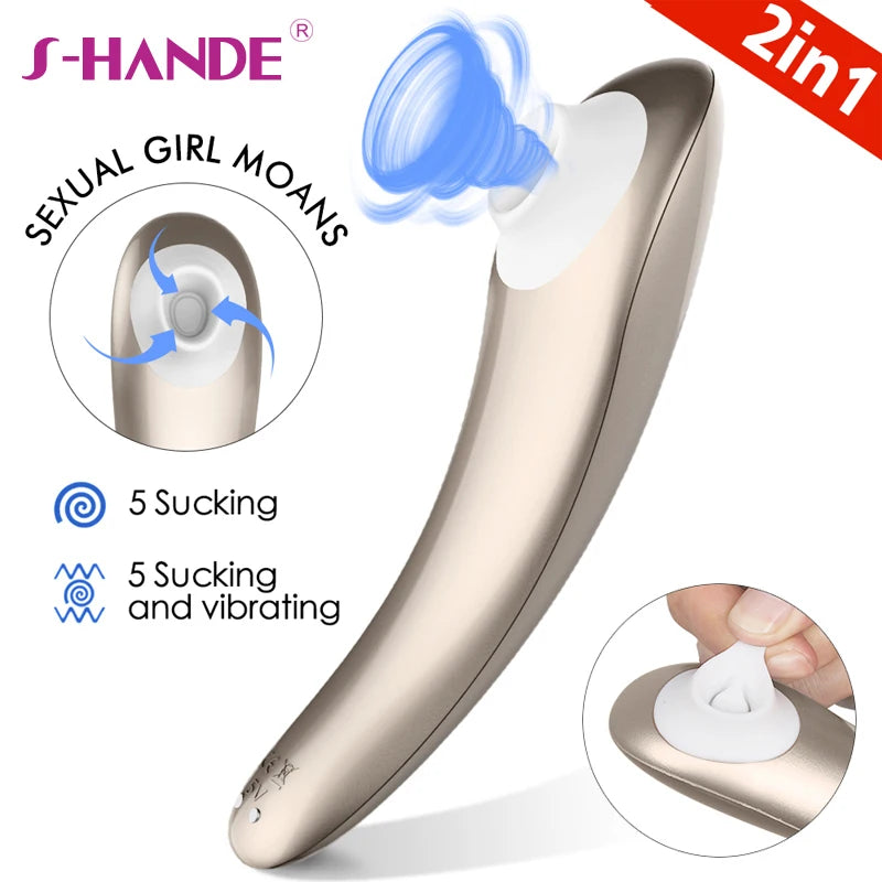 Clit Nipple Sucker – Licking & Sucking Vibrator for Women